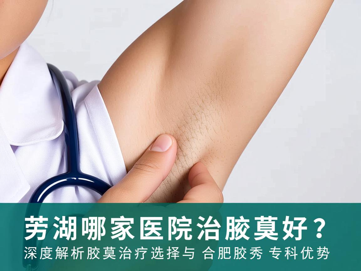 芜湖哪家医院治腋臭好？深度解析腋臭治疗选择与合肥腋秀专科优势