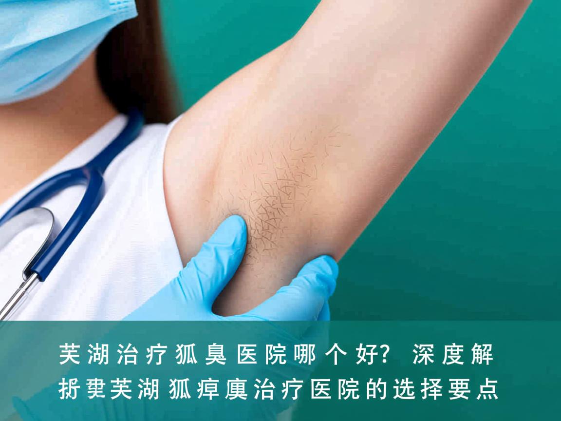 芜湖治疗狐臭医院哪个好？深度解析芜湖狐臭治疗医院的选择要点