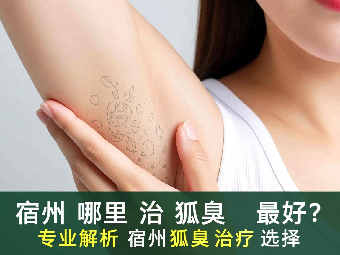 宿州哪里治狐臭最好？专业解析宿州狐臭治疗选择
