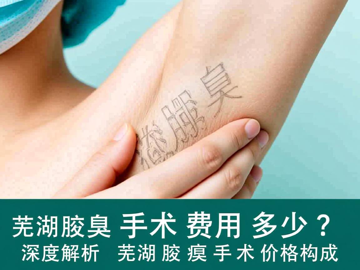 芜湖腋臭手术费用多少？深度解析芜湖腋臭手术价格构成