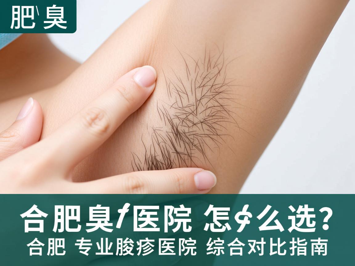 合肥腋臭医院怎么选？合肥专业腋臭医院综合对比指南