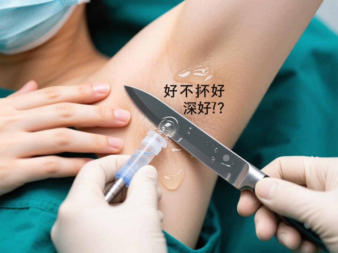 水刀腋臭手术好不好？深度解析水刀技术治腋臭的优势与选择