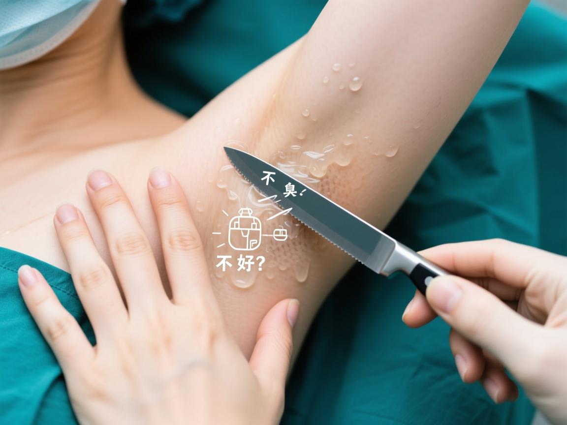 水刀腋臭手术好不好？深度解析水刀技术治腋臭的优势与选择