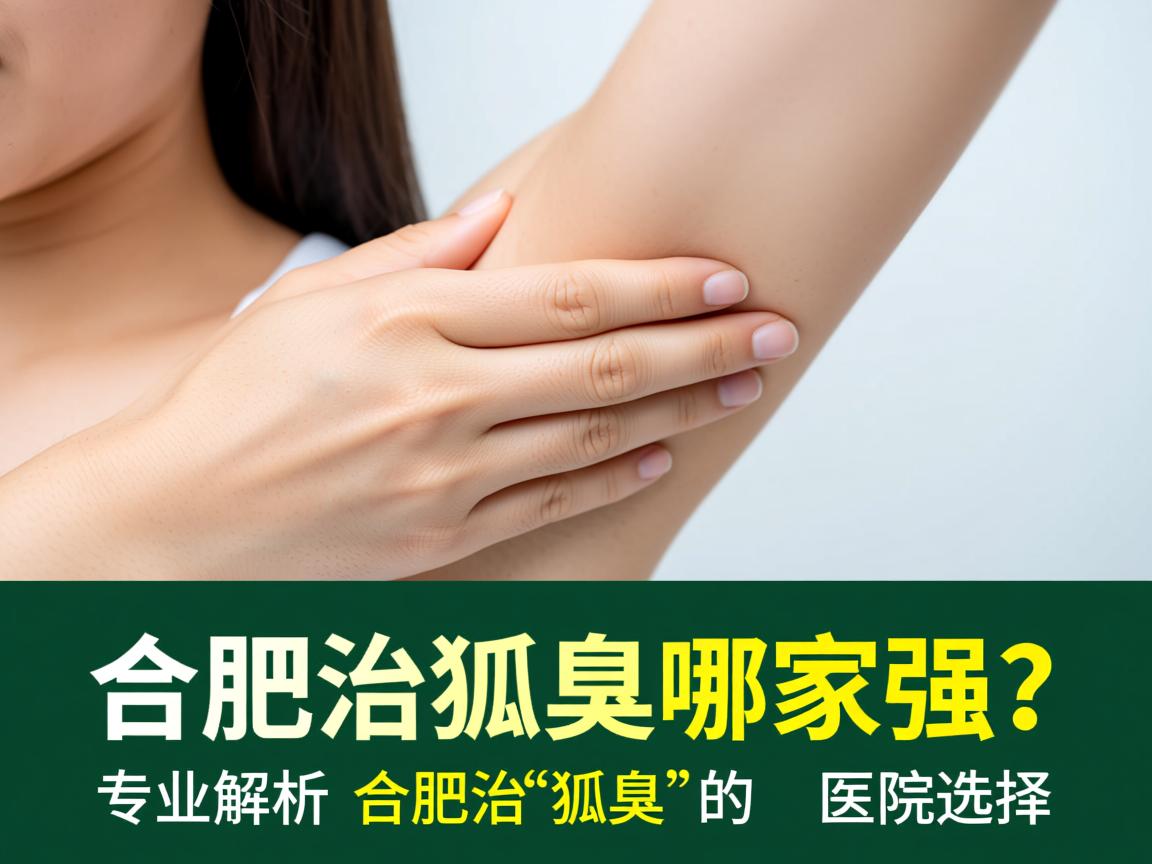 合肥治狐臭哪家强？专业解析合肥治狐臭的医院选择