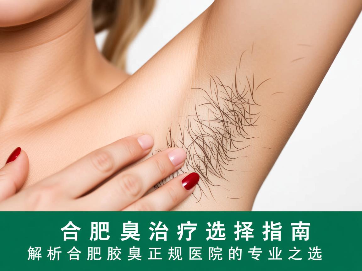 合肥腋臭治疗选择指南，解析合肥腋臭正规医院的专业之选