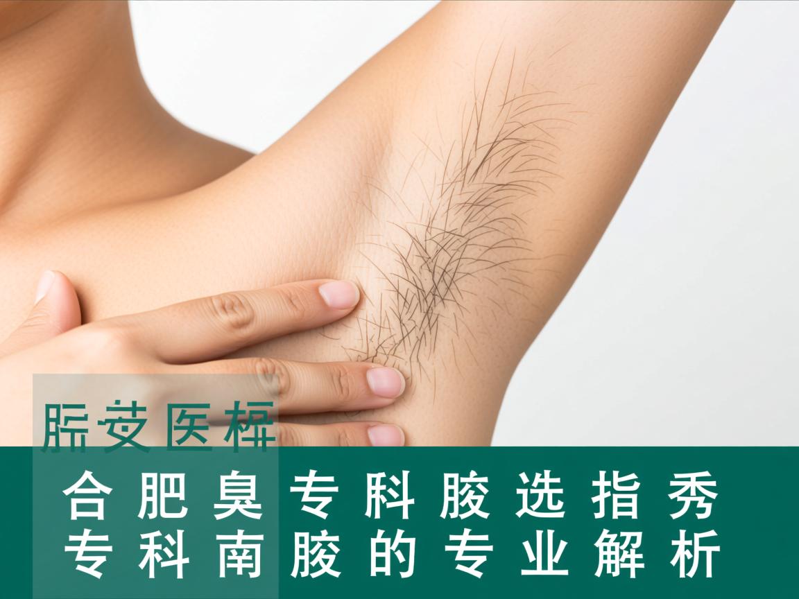 合肥腋臭专科医院选择指南，合肥腋秀腋臭专科的专业解析