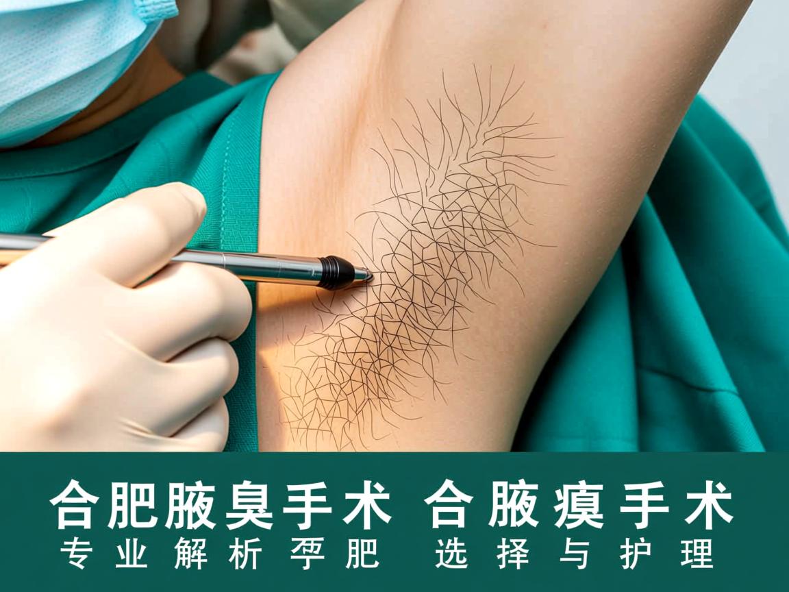 合肥腋臭手术，专业解析合肥腋臭手术的选择与护理