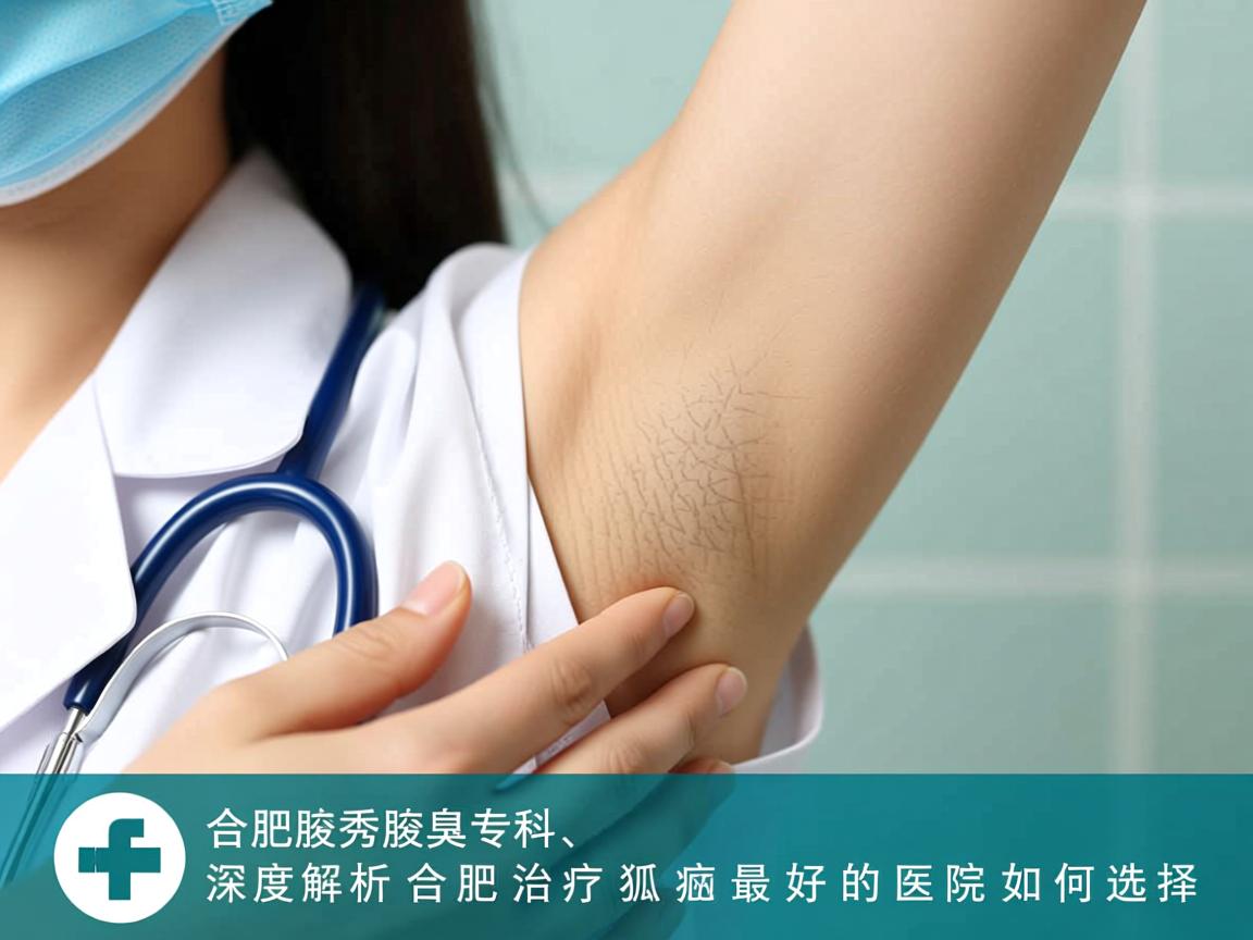 合肥腋秀腋臭专科，深度解析合肥治疗狐臭最好的医院如何选择
