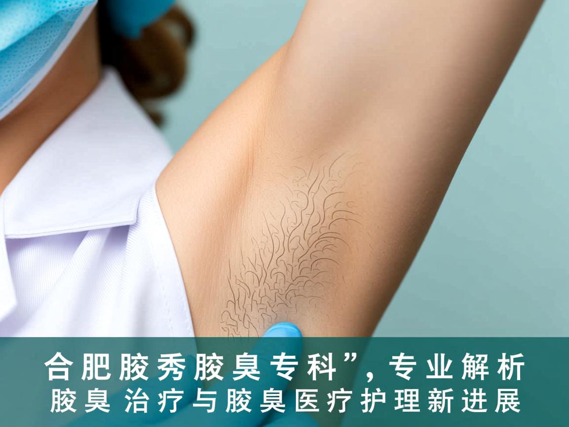 合肥腋秀腋臭专科，专业解析腋臭治疗与腋臭医疗护理新进展