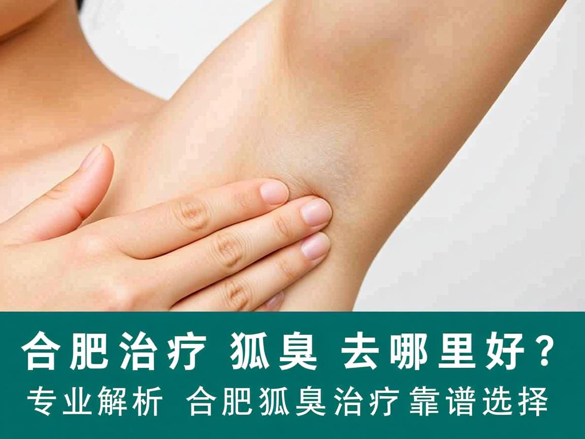 合肥治疗狐臭去哪里好？专业解析合肥狐臭治疗的靠谱选择