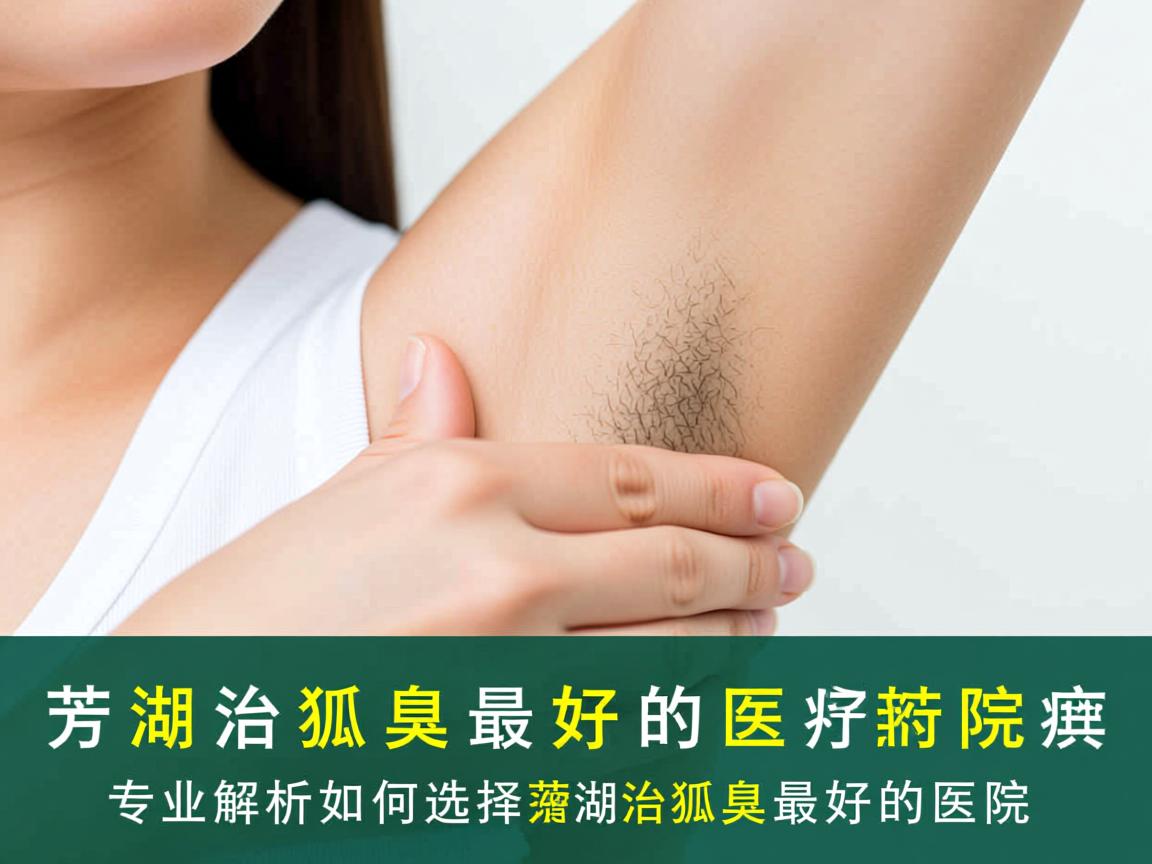 芜湖治狐臭最好的医院，专业解析如何选择芜湖治狐臭最好的医院