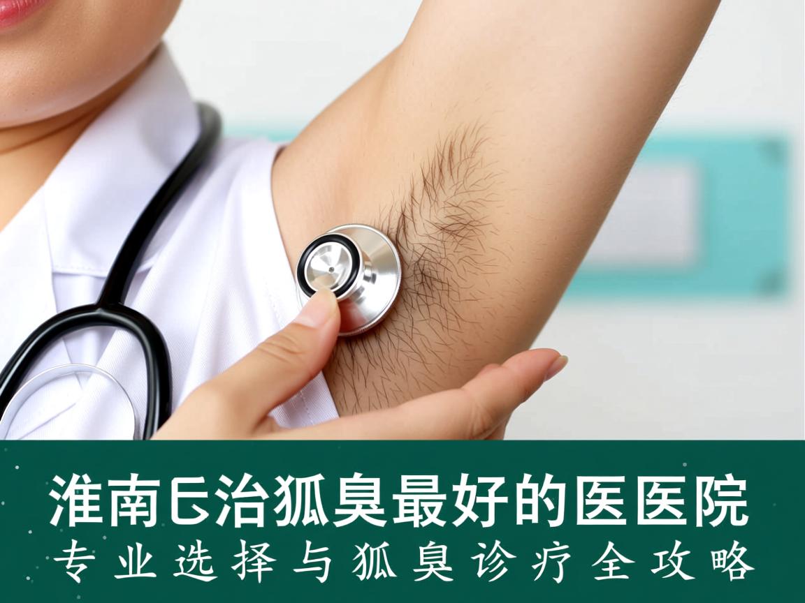 淮南治狐臭最好的医院，专业选择与狐臭诊疗全攻略