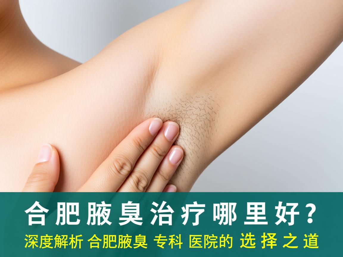 合肥腋臭治疗哪里好？深度解析合肥腋臭专科医院的选择之道