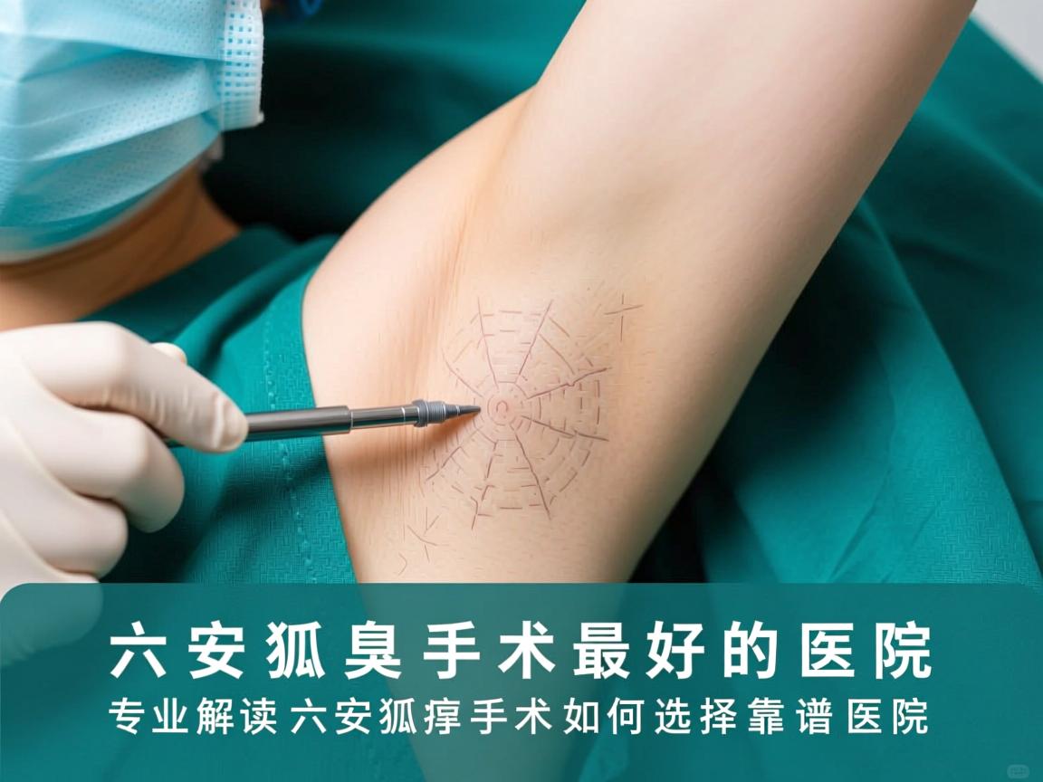 六安狐臭手术最好的医院，专业解读六安狐臭手术如何选择靠谱医院