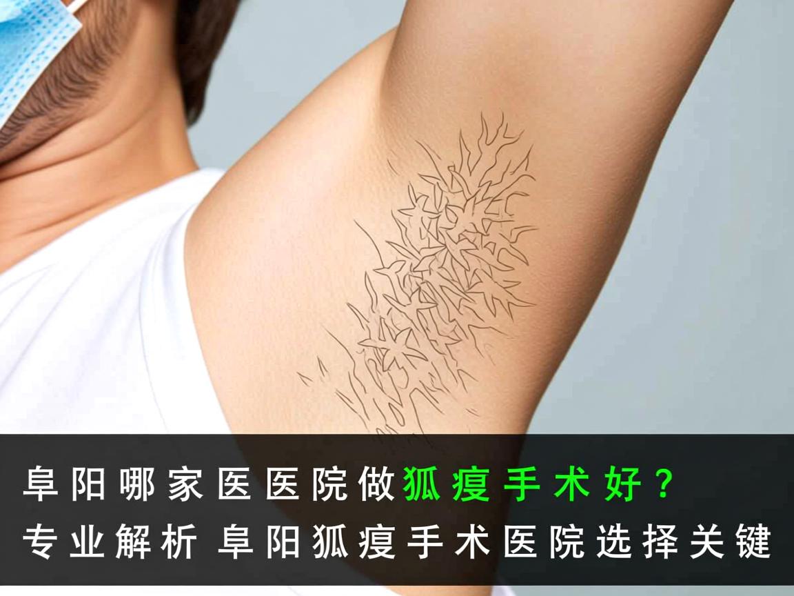 阜阳哪家医院做狐臭手术好？专业解析阜阳狐臭手术医院选择关键