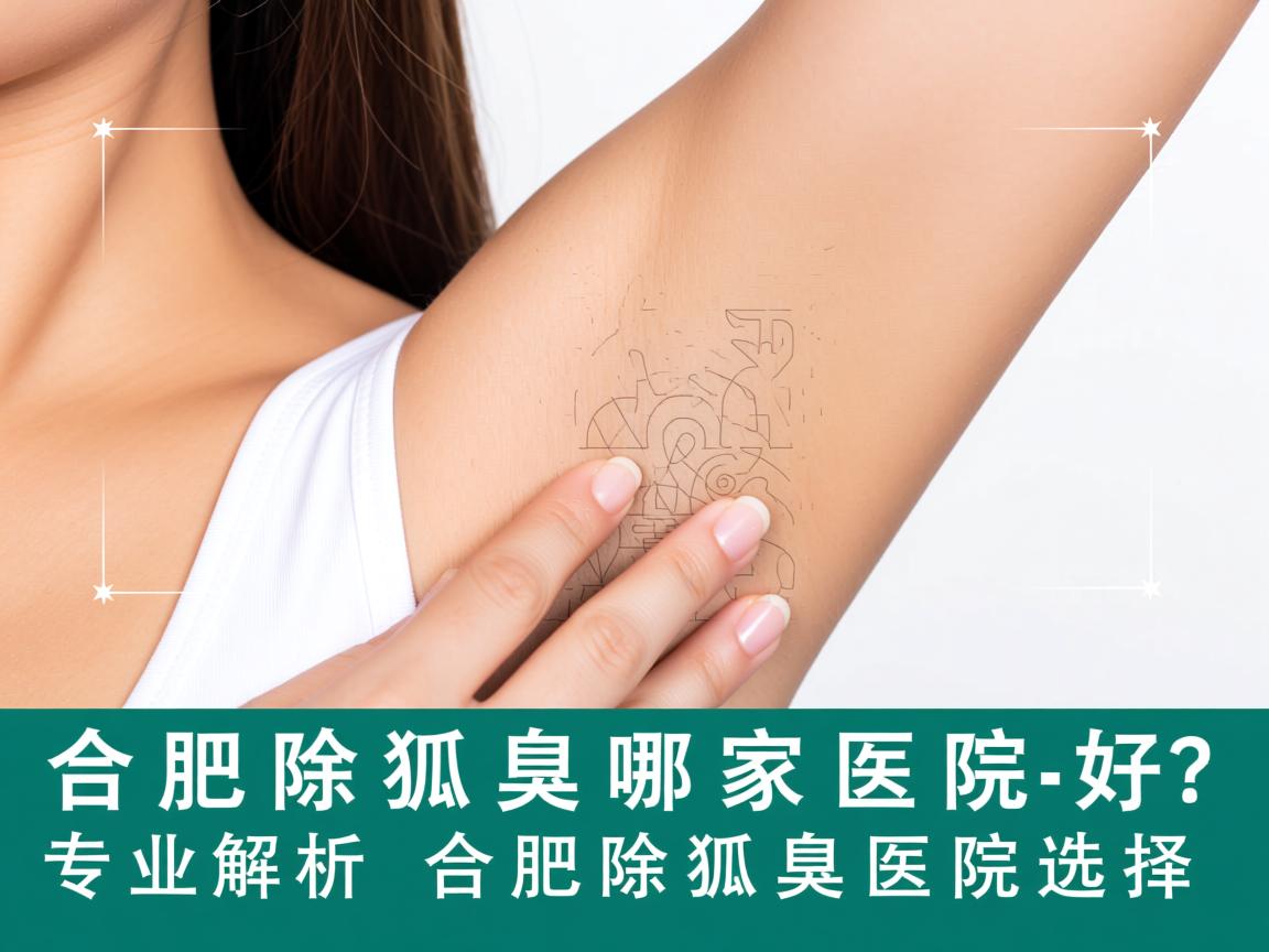 合肥除狐臭哪家医院好？专业解析合肥除狐臭医院选择