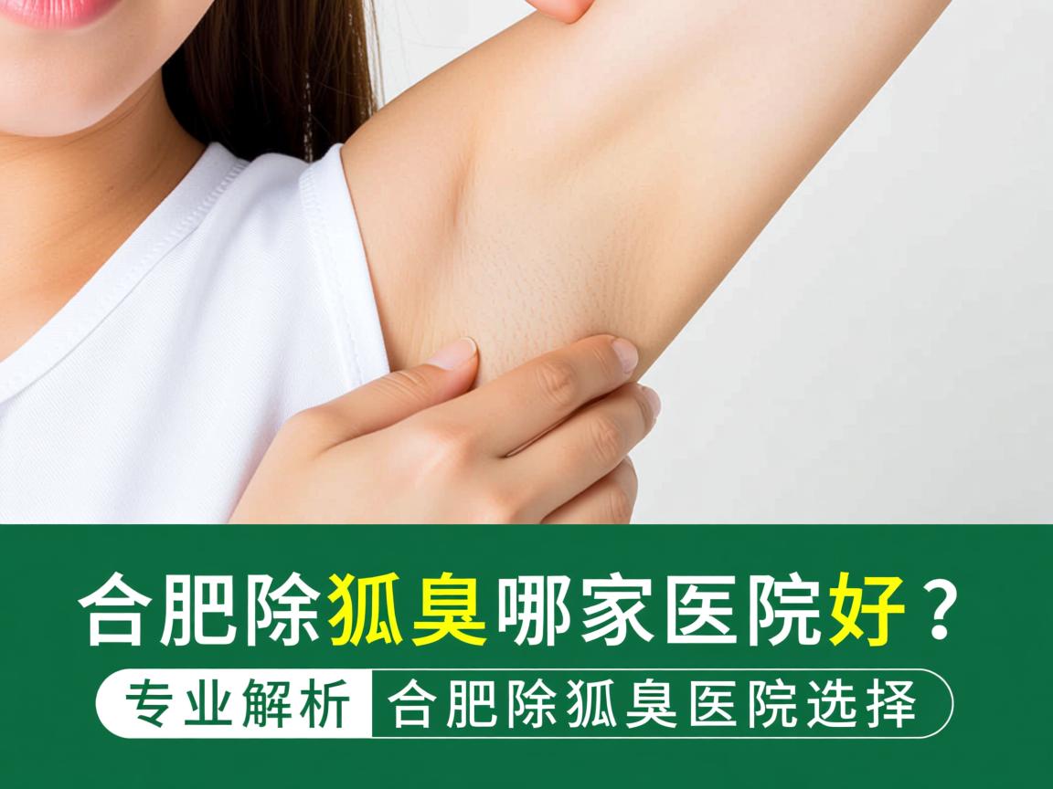 合肥除狐臭哪家医院好？专业解析合肥除狐臭医院选择