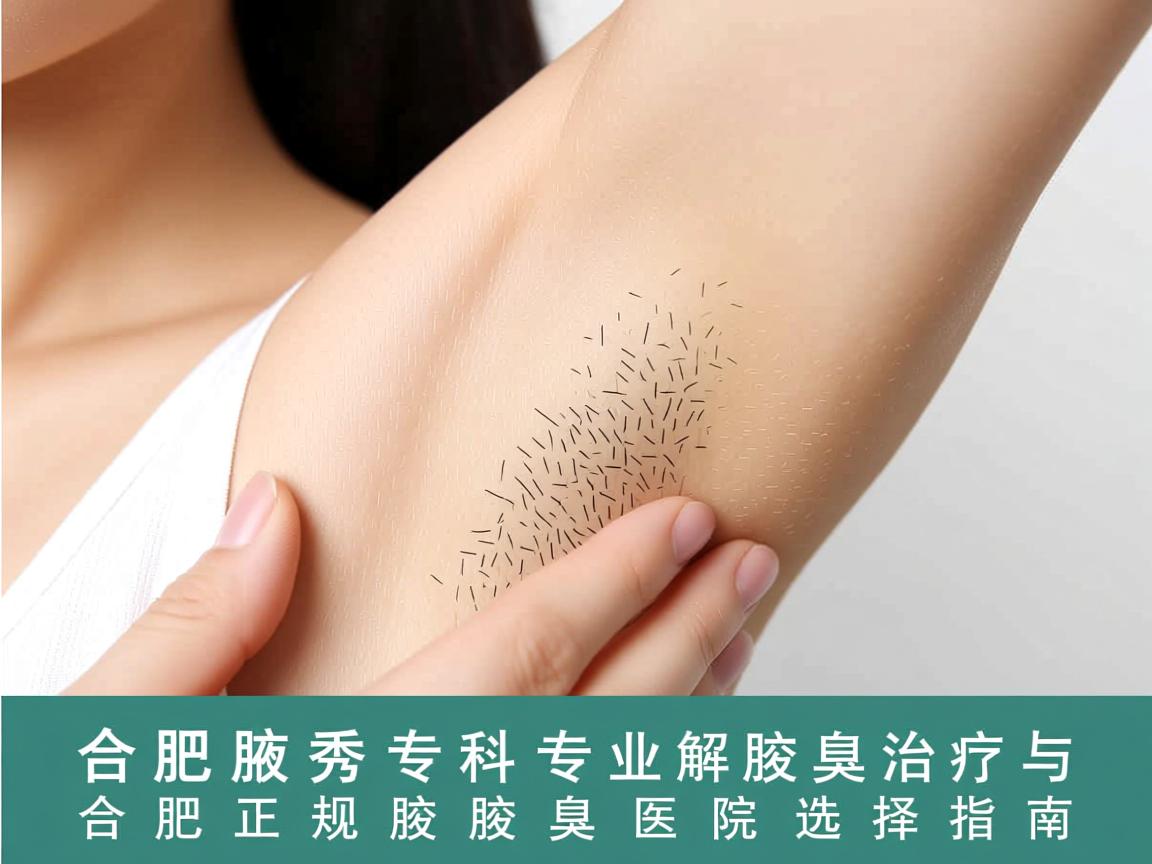 合肥腋秀腋臭专科，专业解析腋臭治疗与合肥正规腋臭医院选择指南