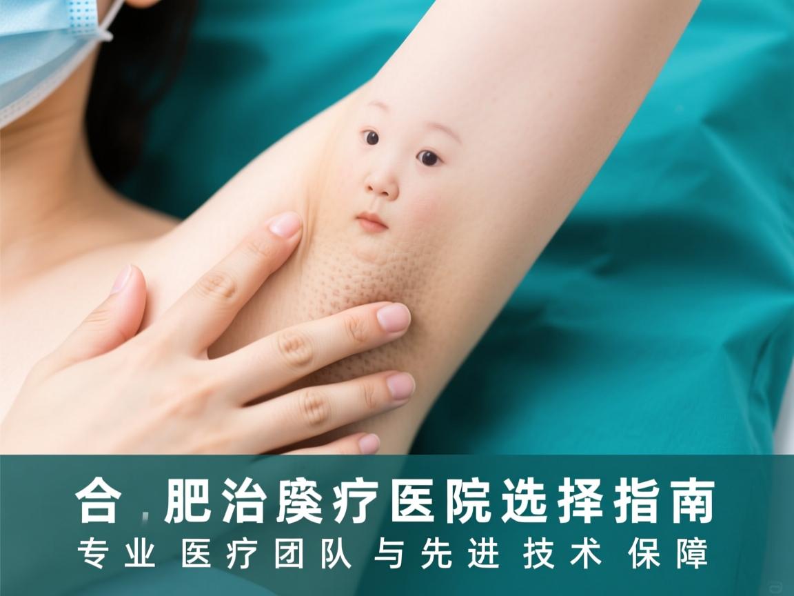 合肥腋臭治疗医院选择指南，专业医疗团队与先进技术保障