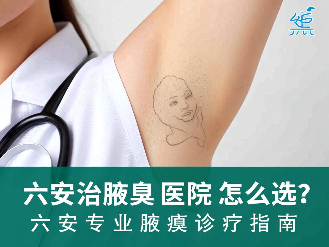 六安治腋臭医院怎么选？六安专业腋臭诊疗指南