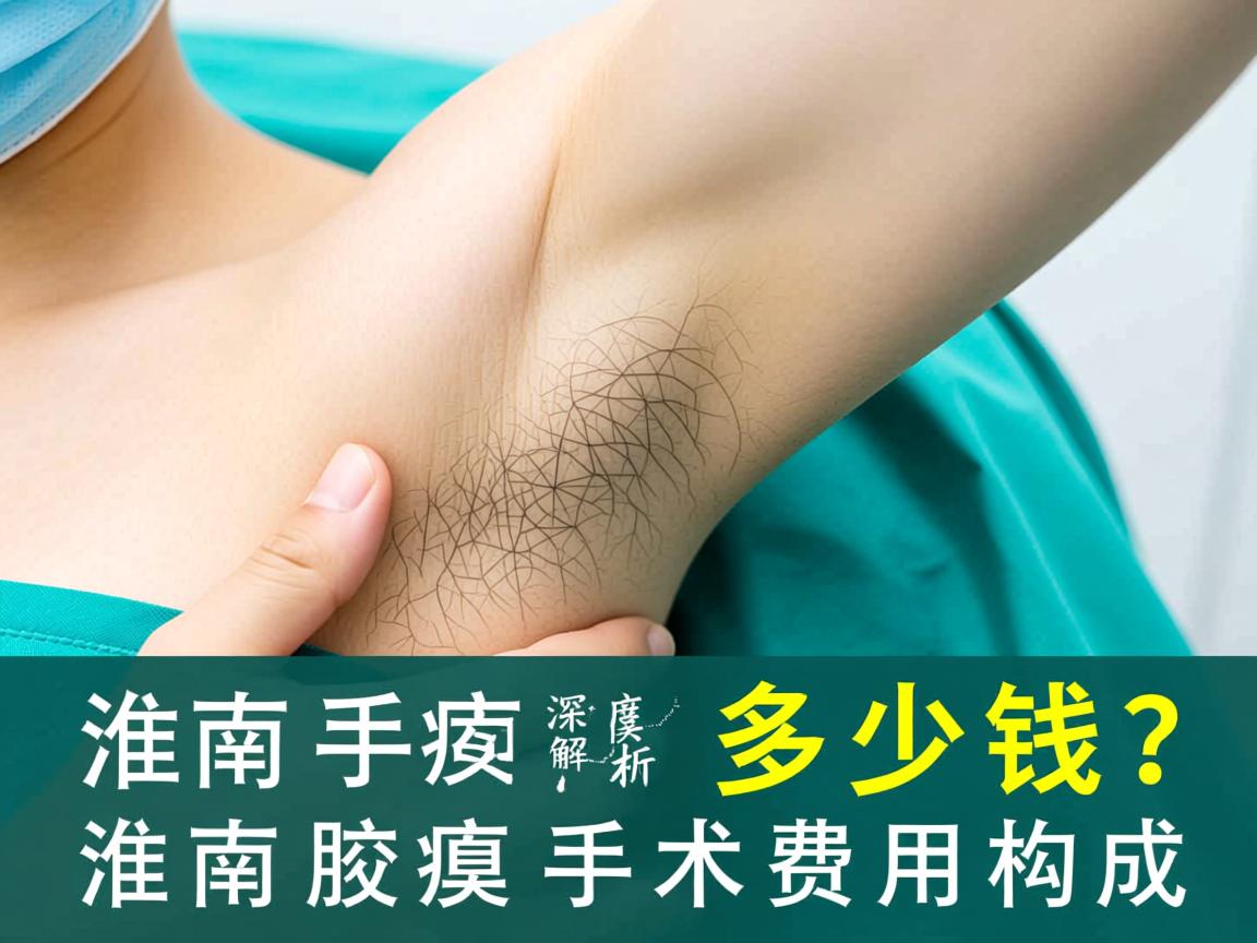 淮南腋臭手术多少钱？深度解析淮南腋臭手术费用构成