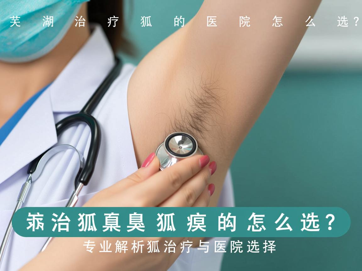 芜湖治疗狐臭的医院怎么选？专业解析狐臭治疗与医院选择