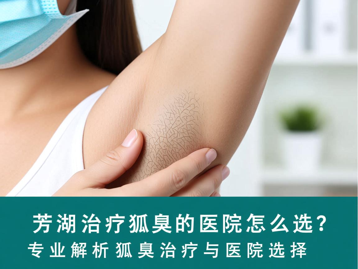 芜湖治疗狐臭的医院怎么选？专业解析狐臭治疗与医院选择