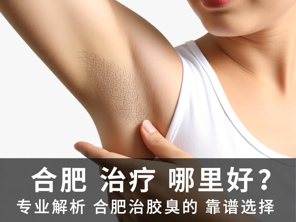 合肥腋臭治疗哪里好？专业解析合肥治腋臭的靠谱选择