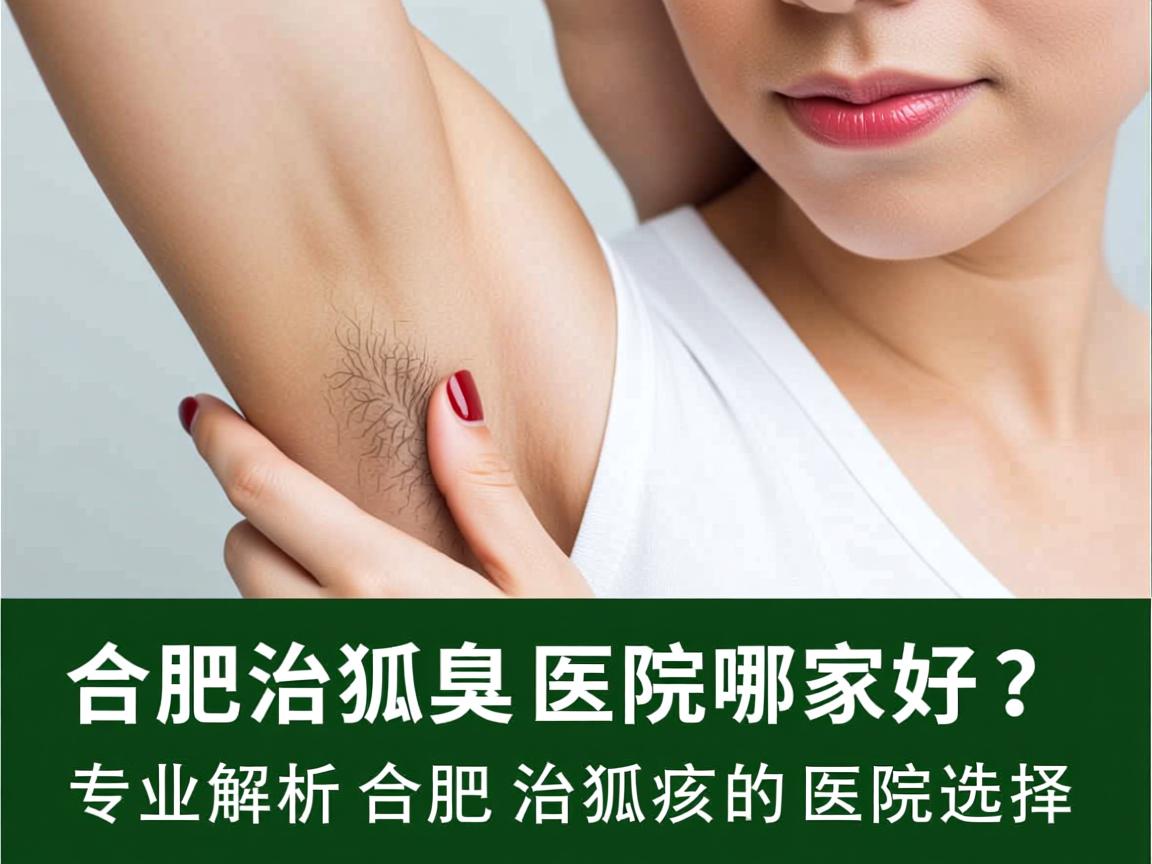 合肥治狐臭医院哪家好？专业解析合肥治狐臭的医院选择
