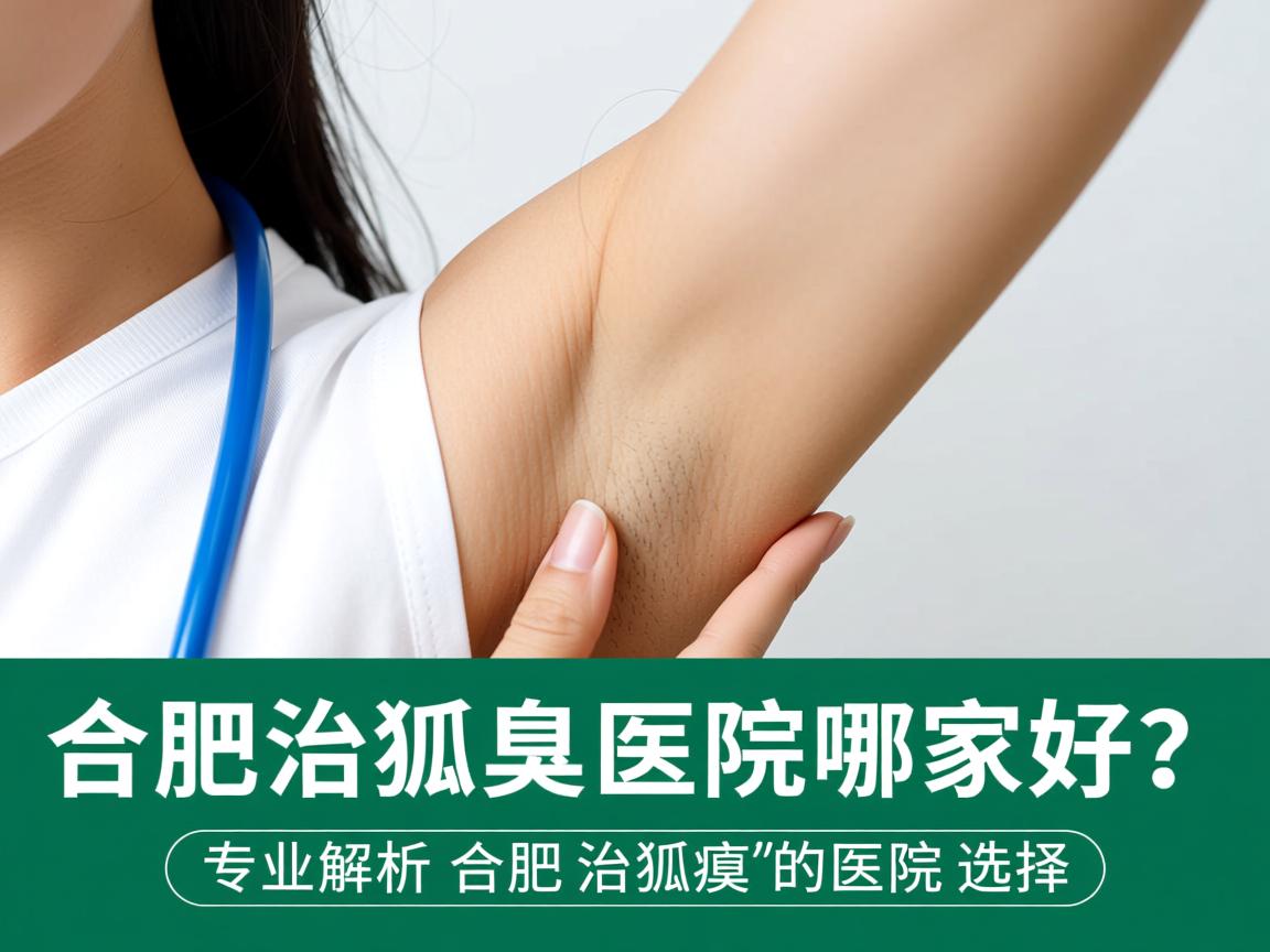 合肥治狐臭医院哪家好？专业解析合肥治狐臭的医院选择