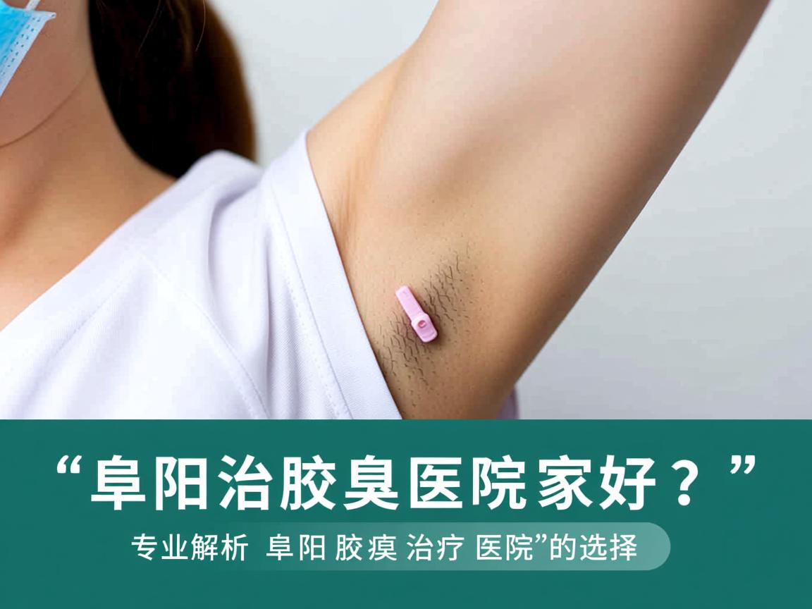 阜阳治腋臭医院哪家好？专业解析阜阳腋臭治疗医院的选择