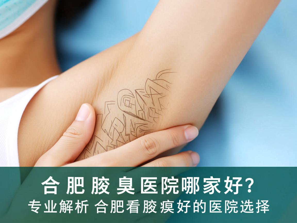 合肥腋臭医院哪家好？专业解析合肥看腋臭好的医院选择
