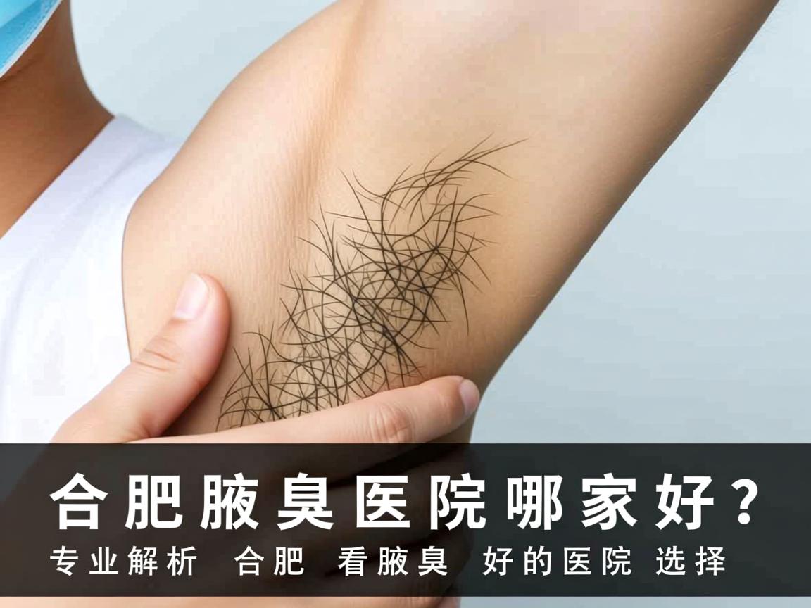 合肥腋臭医院哪家好？专业解析合肥看腋臭好的医院选择