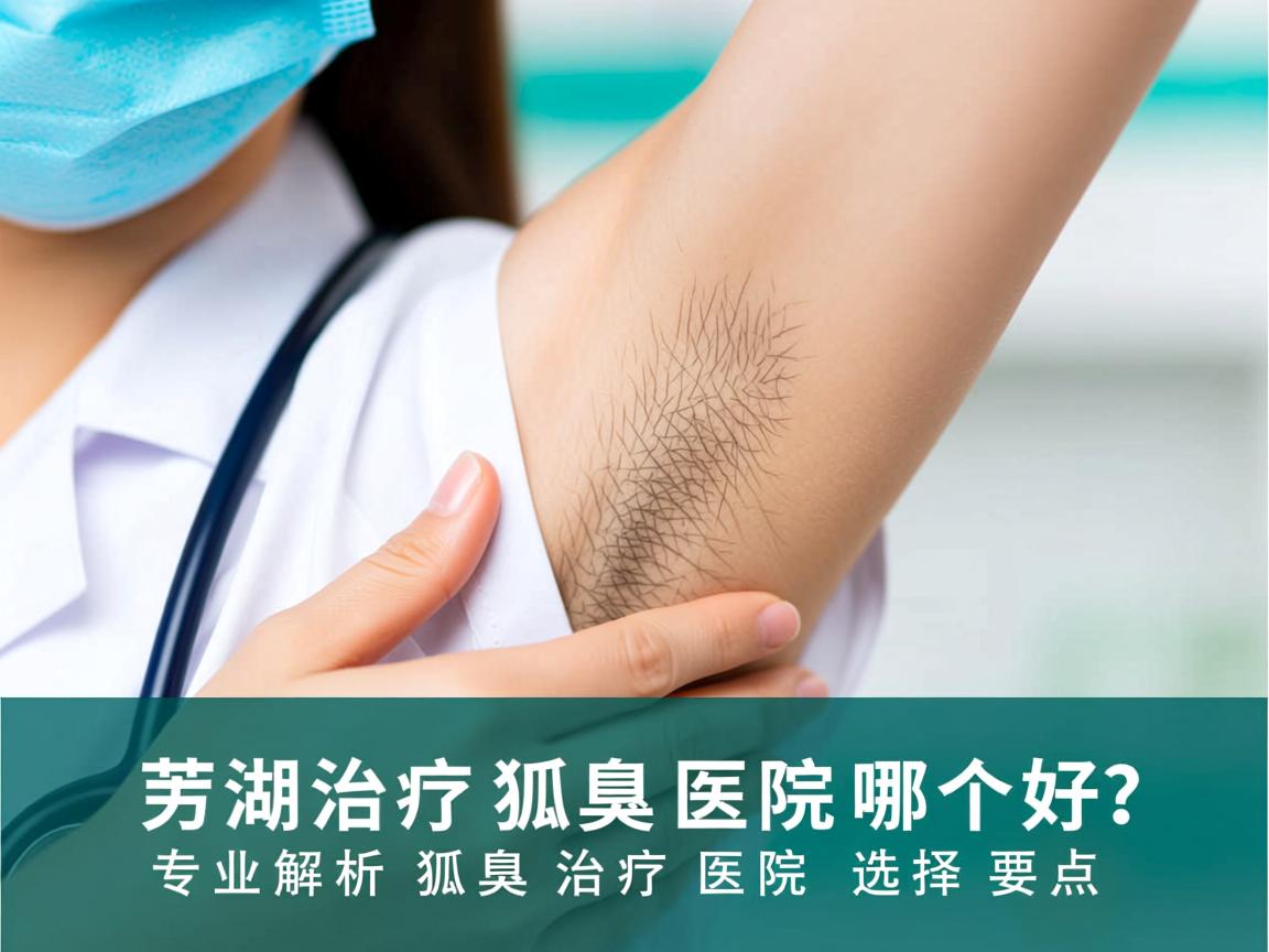 芜湖治疗狐臭医院哪个好?专业解析狐臭治疗医院的选择要点 芜湖治疗狐臭医院哪个好?专业解析狐臭治疗医院的选择要点