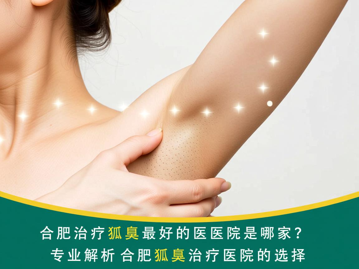 合肥治疗狐臭最好的医院是哪家？专业解析合肥狐臭治疗医院的选择