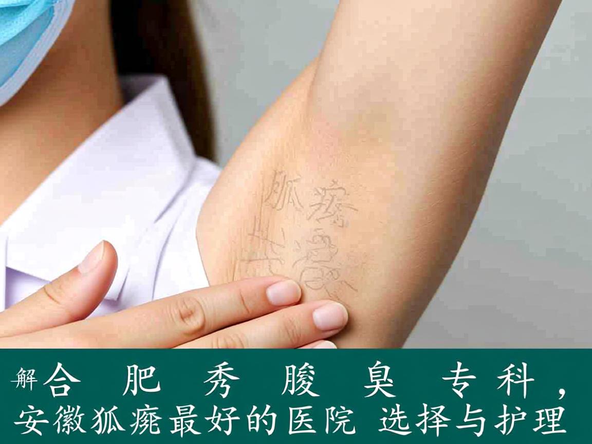 合肥腋秀腋臭专科,解析安徽狐臭最好的医院选择与护理 合肥腋秀腋臭专科,解析安徽狐臭最好的医院选择与护理
