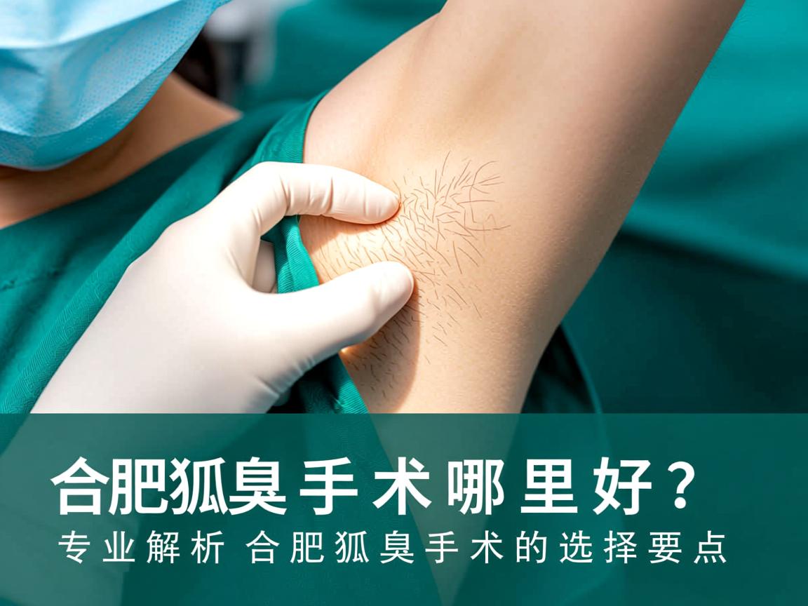 合肥狐臭手术哪里好?专业解析合肥狐臭手术的选择要点 合肥狐臭手术哪里好?专业解析合肥狐臭手术的选择要点