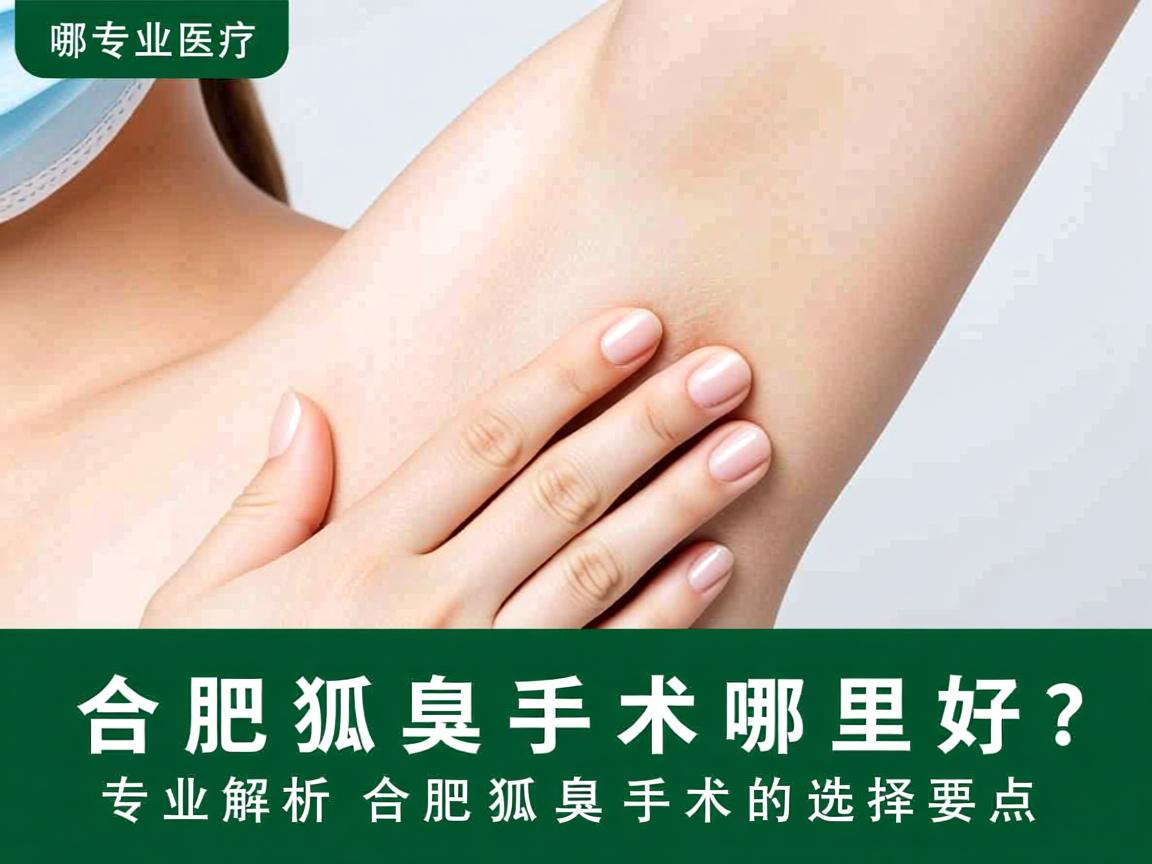 合肥狐臭手术哪里好?专业解析合肥狐臭手术的选择要点 合肥狐臭手术哪里好?专业解析合肥狐臭手术的选择要点