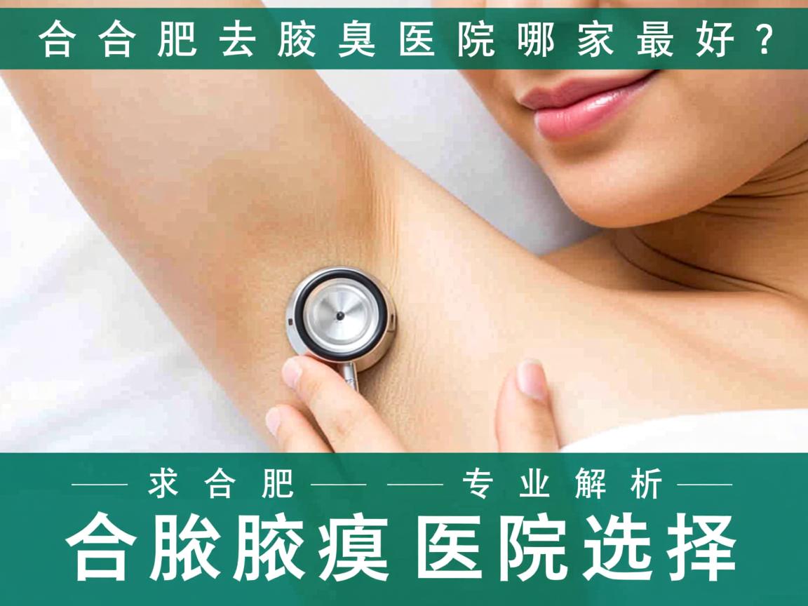 合肥去腋臭医院哪家最好?专业解析合肥腋臭医院选择 合肥去腋臭医院哪家最好?专业解析合肥腋臭医院选择