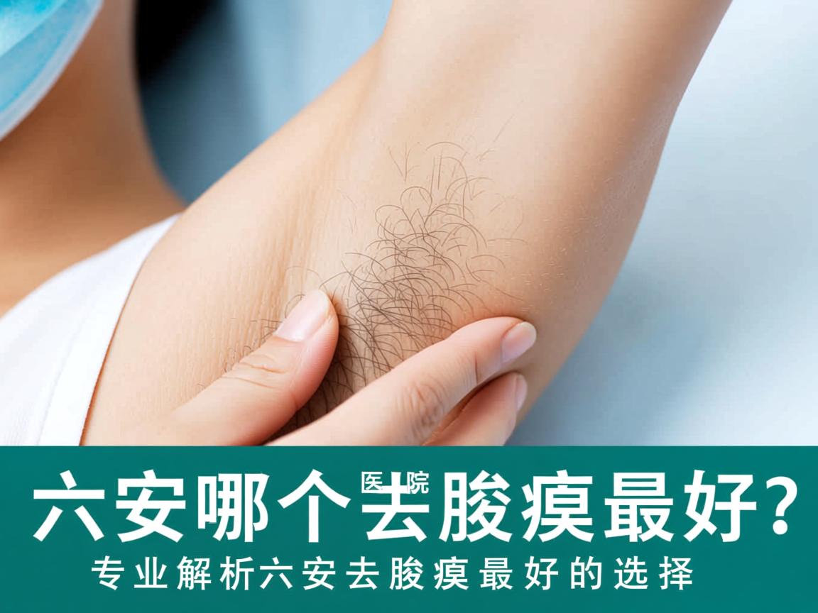 六安哪个医院去腋臭最好？专业解析六安去腋臭最好的选择