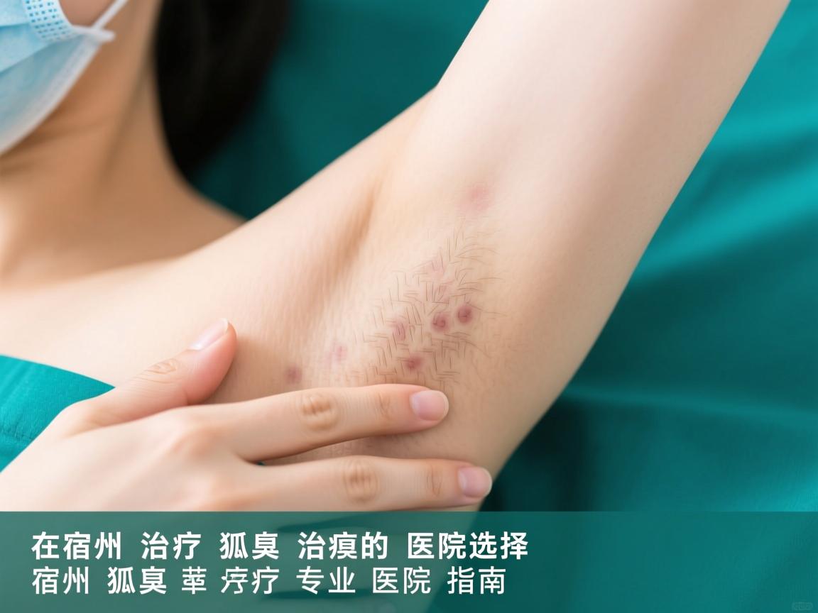 在宿州治疗狐臭的医院选择，宿州狐臭治疗专业医院指南