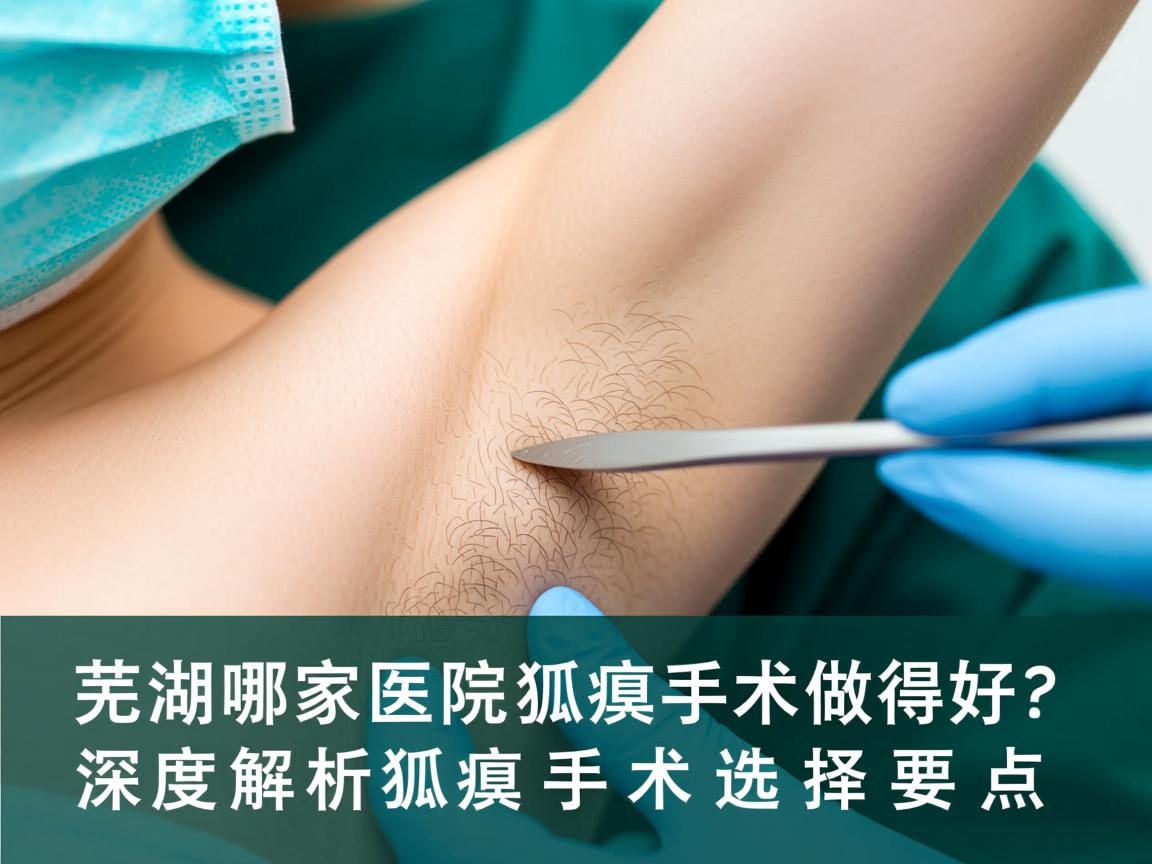 芜湖哪家医院狐臭手术做得好?深度解析狐臭手术选择要点 芜湖哪家医院狐臭手术做得好?深度解析狐臭手术选择要点