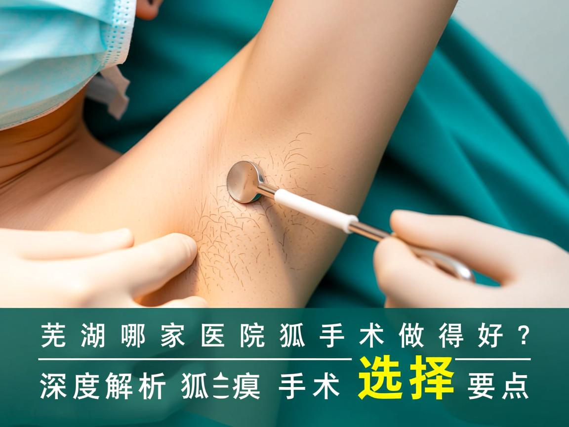芜湖哪家医院狐臭手术做得好?深度解析狐臭手术选择要点 芜湖哪家医院狐臭手术做得好?深度解析狐臭手术选择要点