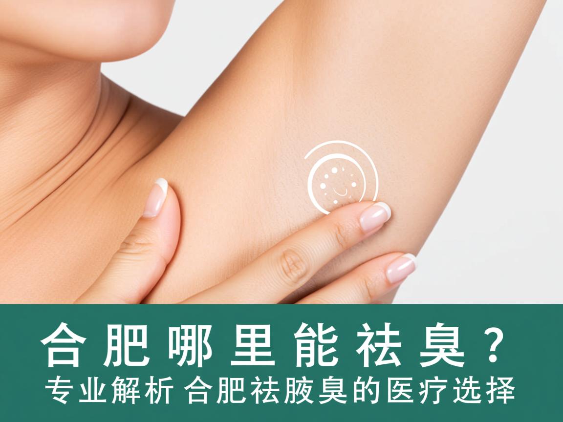 合肥哪里能祛腋臭？专业解析合肥祛腋臭的医疗选择