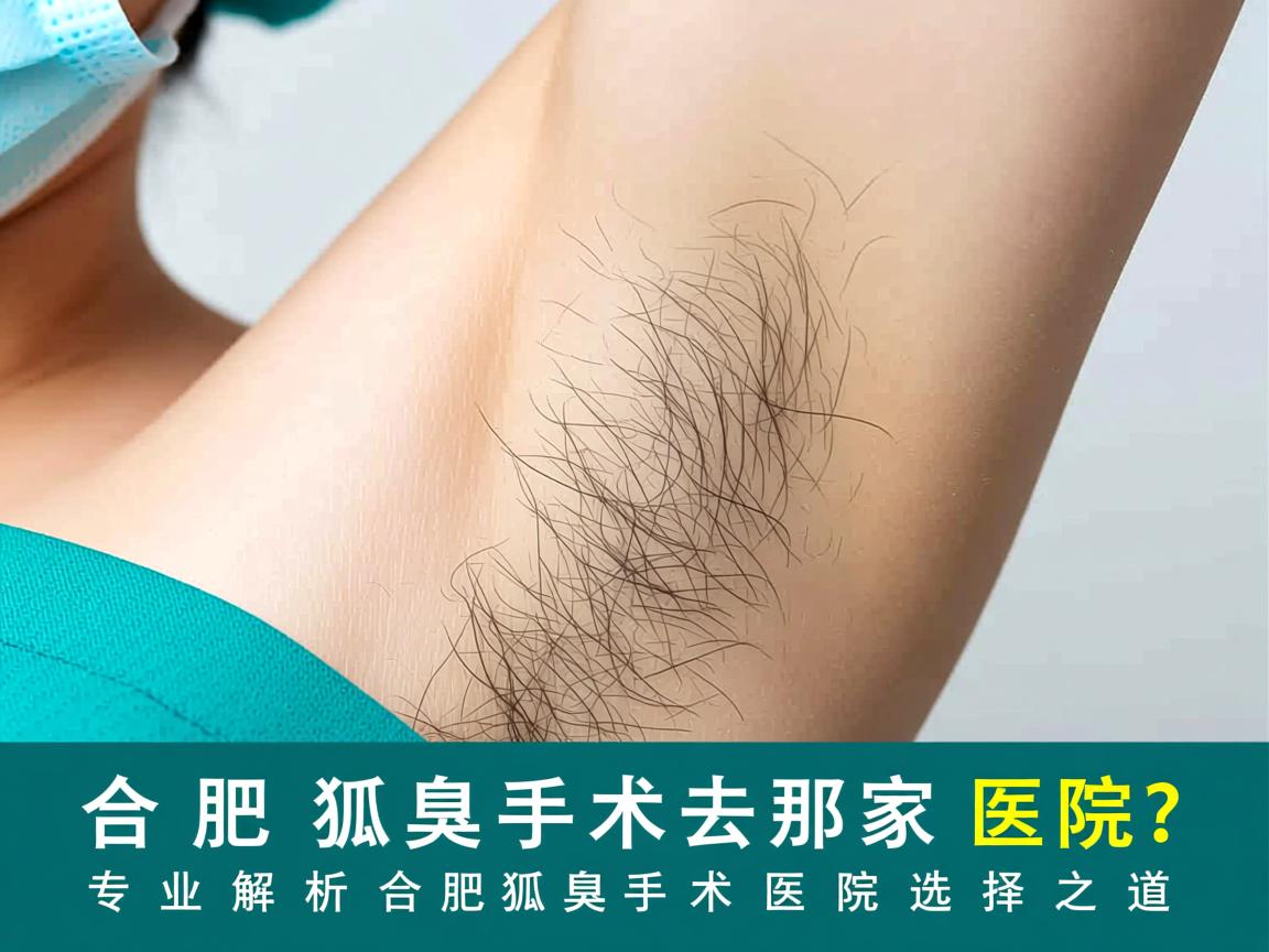 合肥狐臭手术去那家医院？专业解析合肥狐臭手术医院选择之道