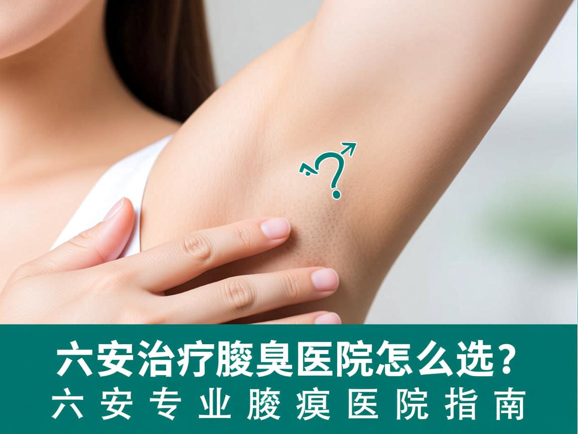 六安治疗腋臭医院怎么选？六安专业腋臭医院指南