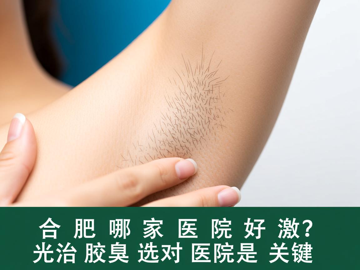 合肥哪家医院好？激光治腋臭选对医院是关键