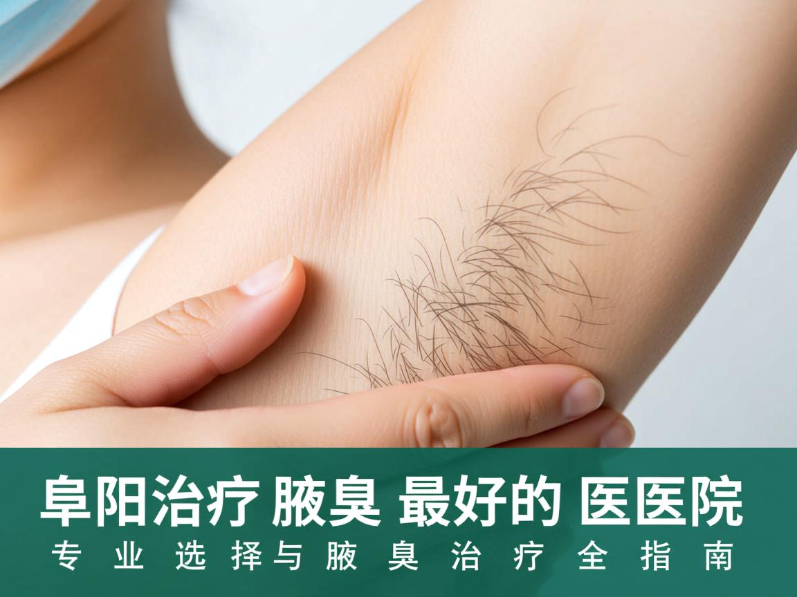 阜阳治疗腋臭最好的医院,专业选择与腋臭治疗全指南 阜阳治疗腋臭最好的医院,专业选择与腋臭治疗全指南