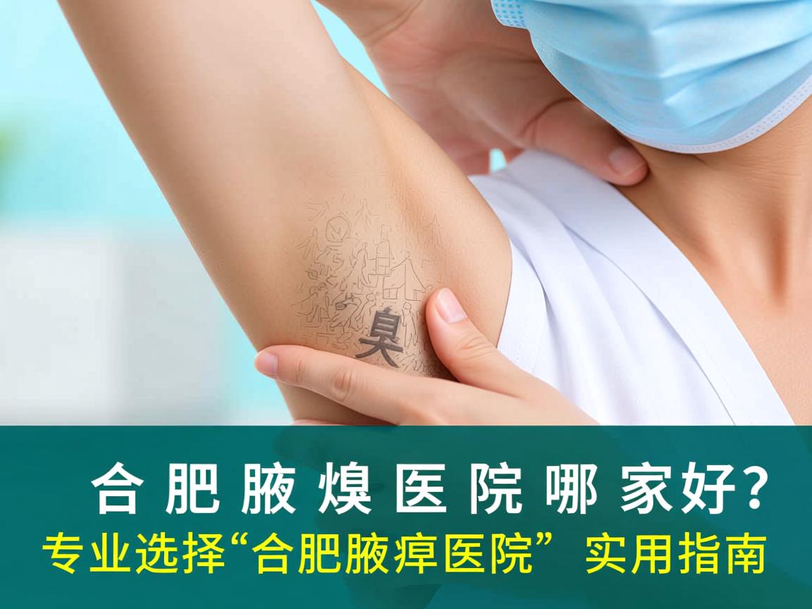 合肥腋臭医院哪家好？专业选择合肥腋臭医院的实用指南