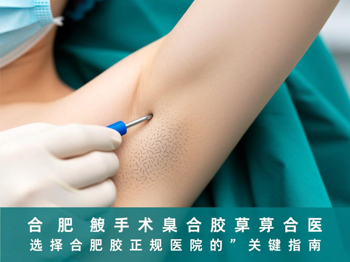 合肥腋臭手术,选择合肥腋臭正规医院的关键指南 合肥腋臭手术,选择合肥腋臭正规医院的关键指南